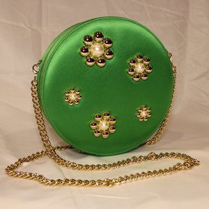 Rosantica Circular Jeweled Bag